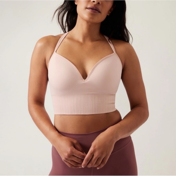 Athleta Other - ATHLETA Embrace Sports Bra Orchid Pink D - DD NWT
